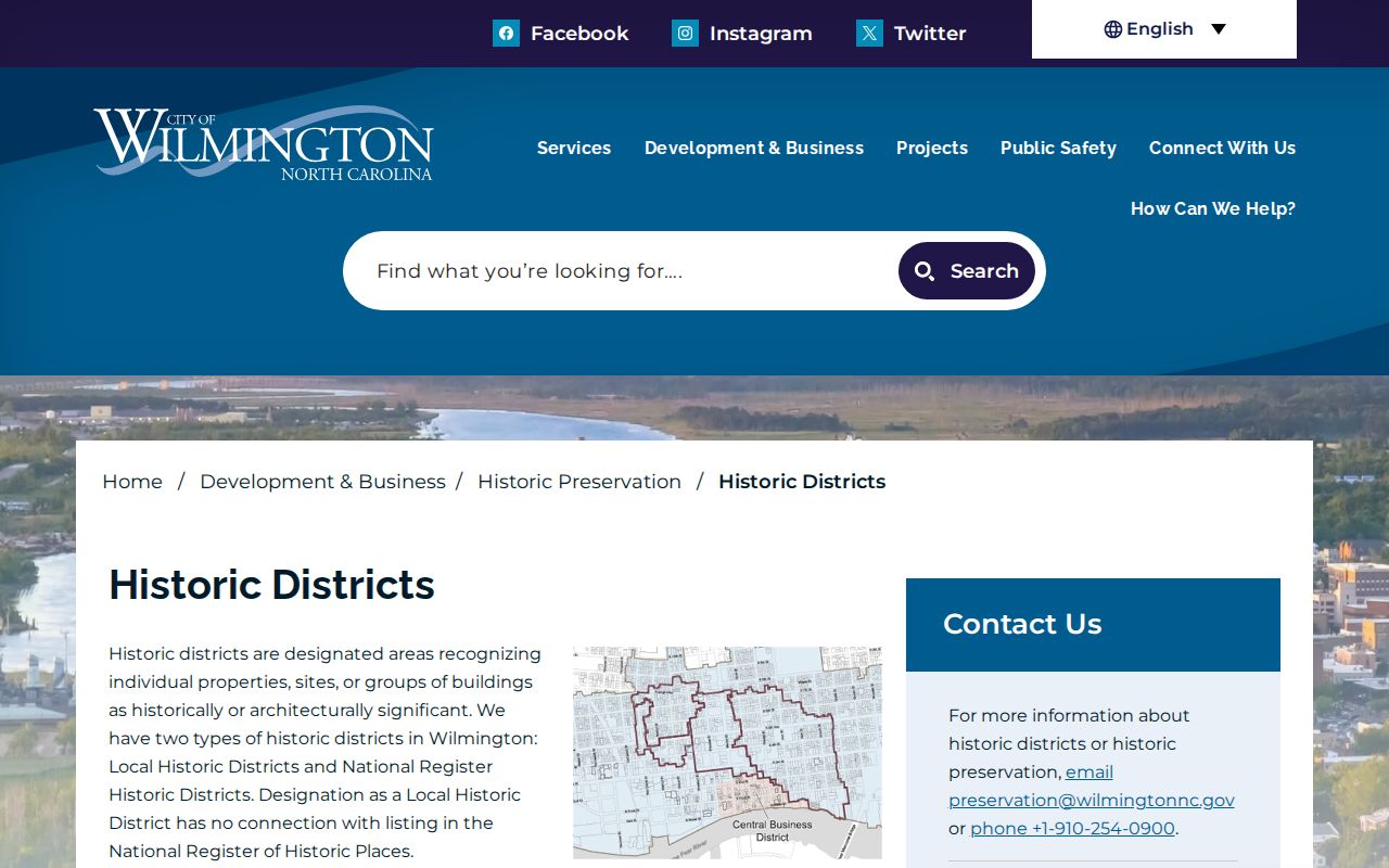 Wilmington neighbors historic districts and preservation information