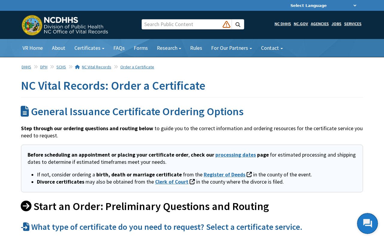 Wilmington residents directory North Carolina vital record order screen